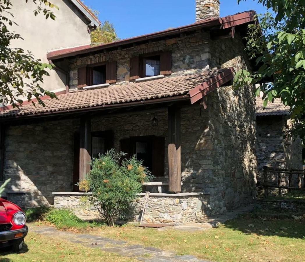 Baita Agostina Gravedona Bagian luar foto